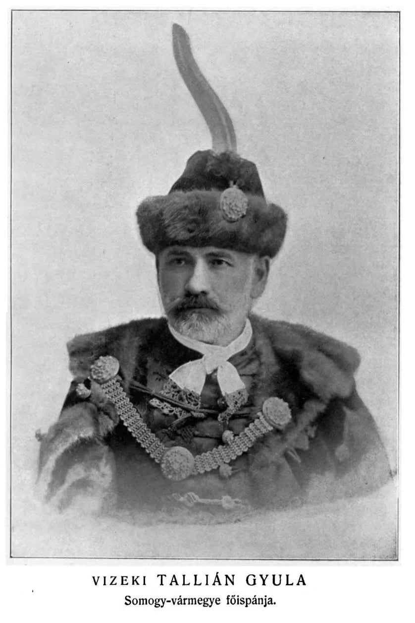 Porträt von Gyula Tallián (1848–1915) – Gedenkseite