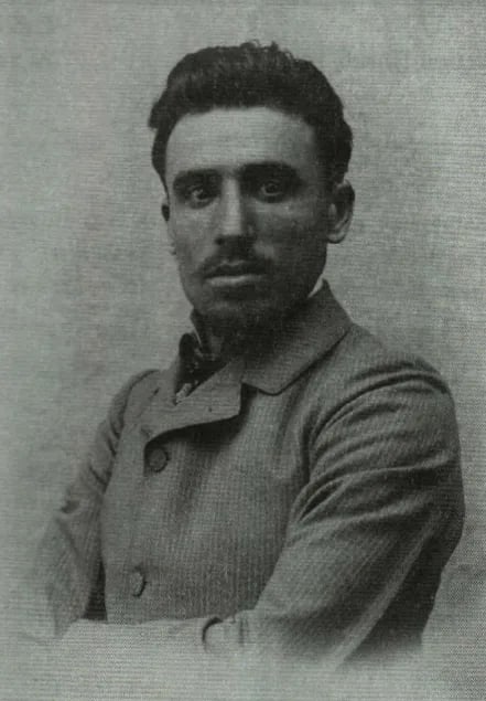 Portrait of Stamen Pantschew (1879–1913) – memorial page