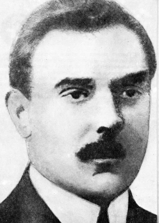 Porträt von Stojan Drinow (1883–1922) – Gedenkseite