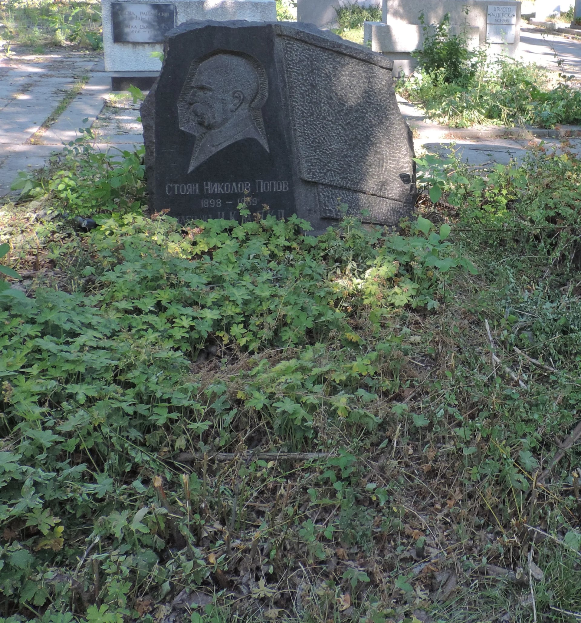 Portrait of Stojan Popow (1898–1969) – memorial page
