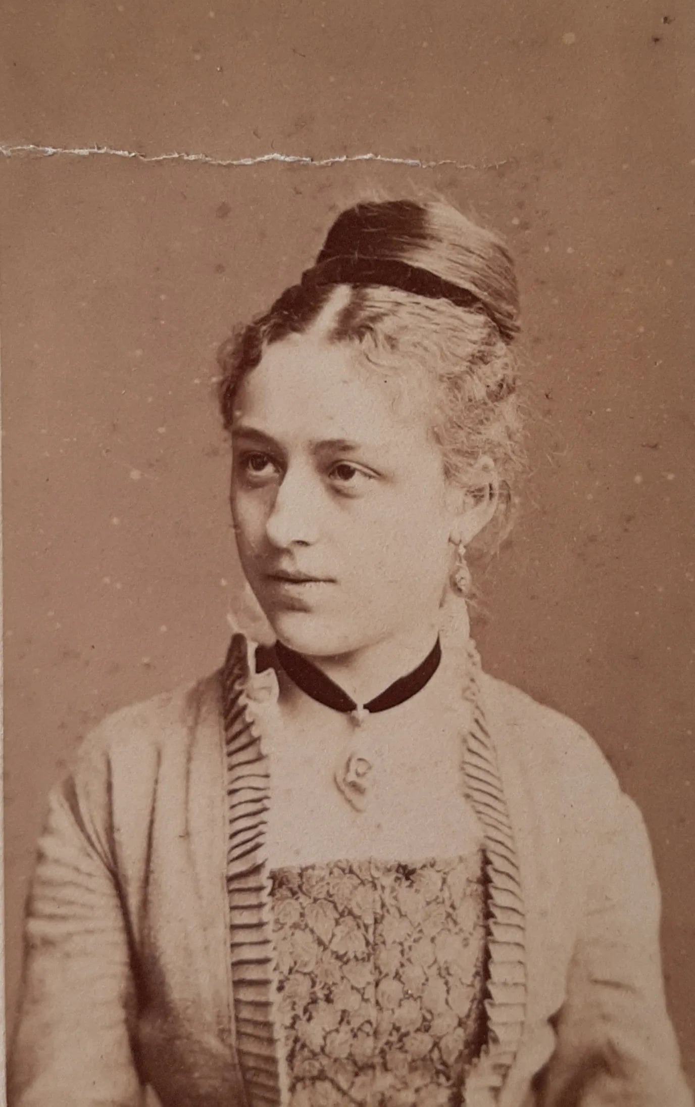 Porträt von Tereza Baumgartnerová (1856–1917) – Gedenkseite