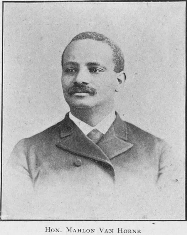 Porträt von Mahlon Van Horne (1840–1910) – Gedenkseite