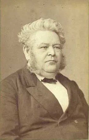 Portrait of A.C. Andersen (1810–1882) – memorial page