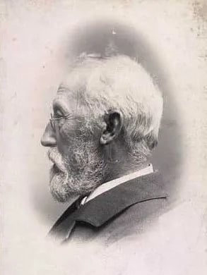 Porträt von A.L. Hjorth (1829–1904) – Gedenkseite