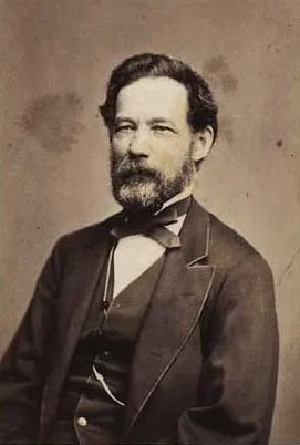 Portrait of Adolph Steen (1816–1886) – memorial page