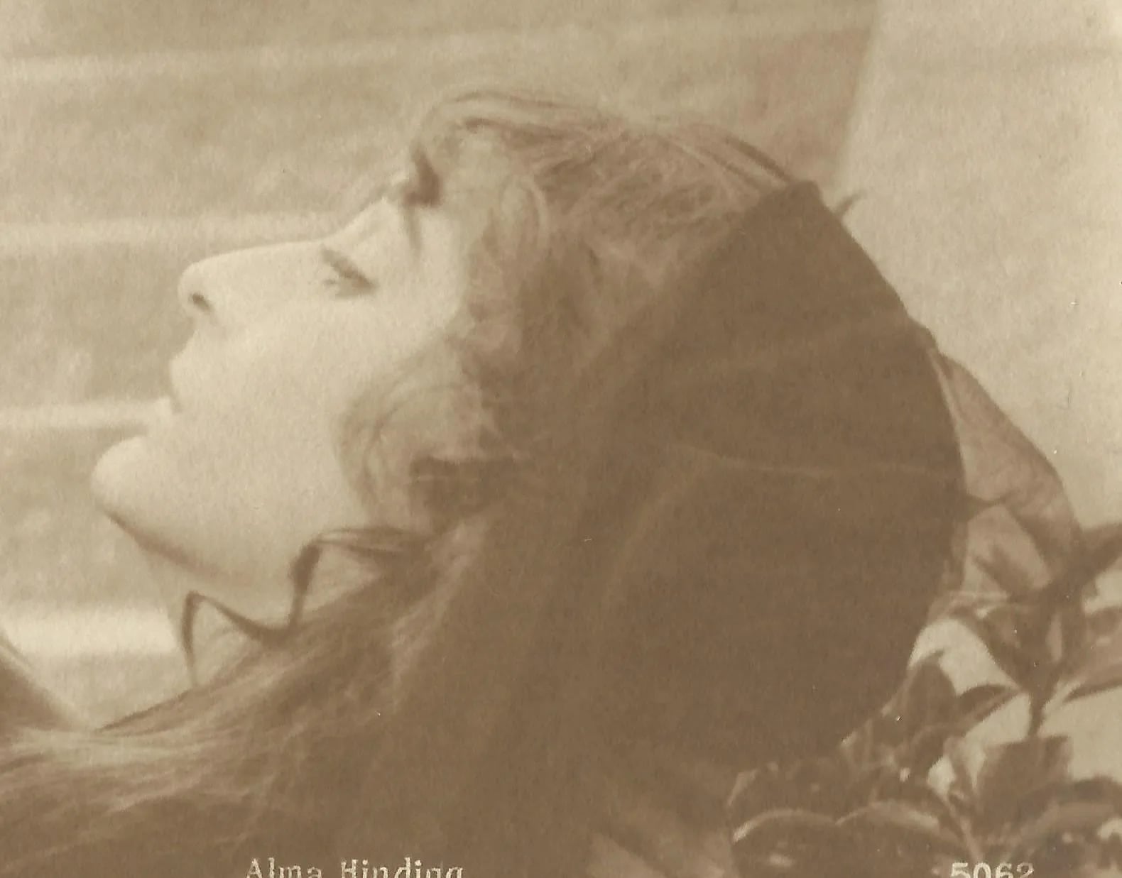 Porträt von Alma Hinding (1882–1981) – Gedenkseite