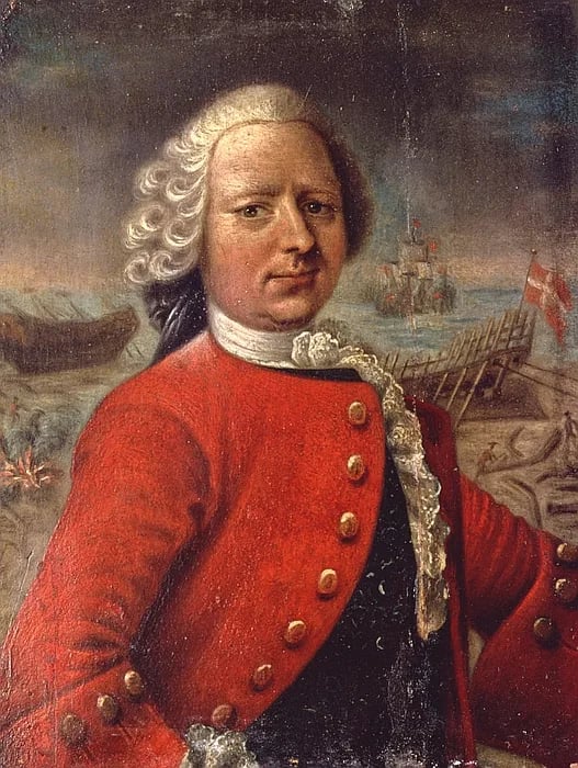 Portrait of Andreas Bjørn (1703–1750) – memorial page