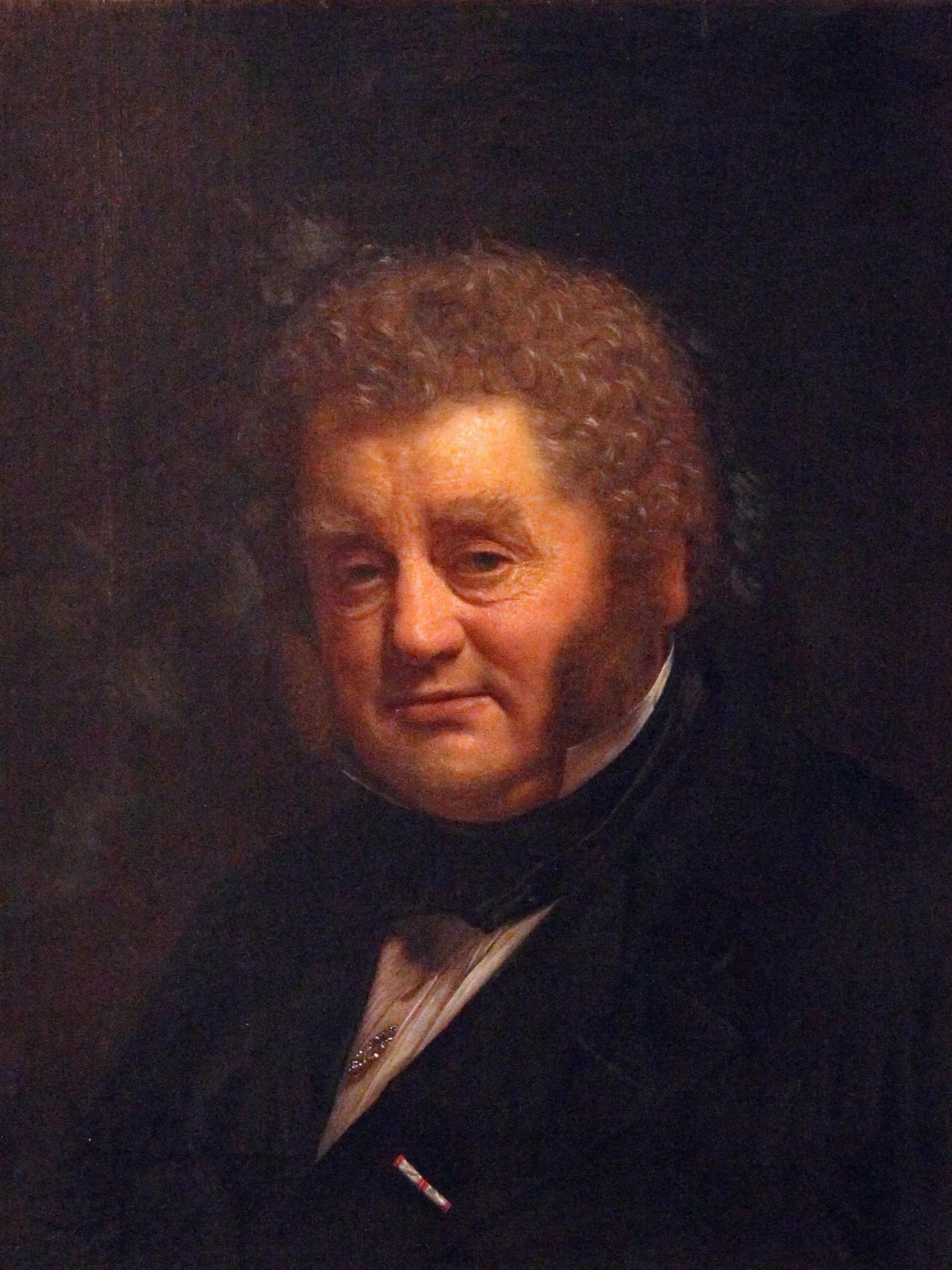 Portrait of Andreas Evald Meinert Tang (1803–1868) – memorial page