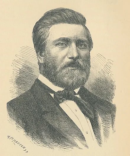 Porträt von Anton Nielsen (1827–1897) – Gedenkseite
