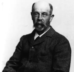 Portrait of Anton Thiele (1838–1902) – memorial page