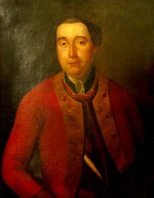 Porträt von August Friedrich von Wackenitz (1726–1808) – Gedenkseite