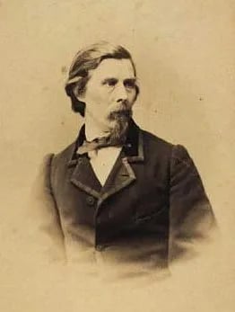 Porträt von August Schiött (1823–1895) – Gedenkseite