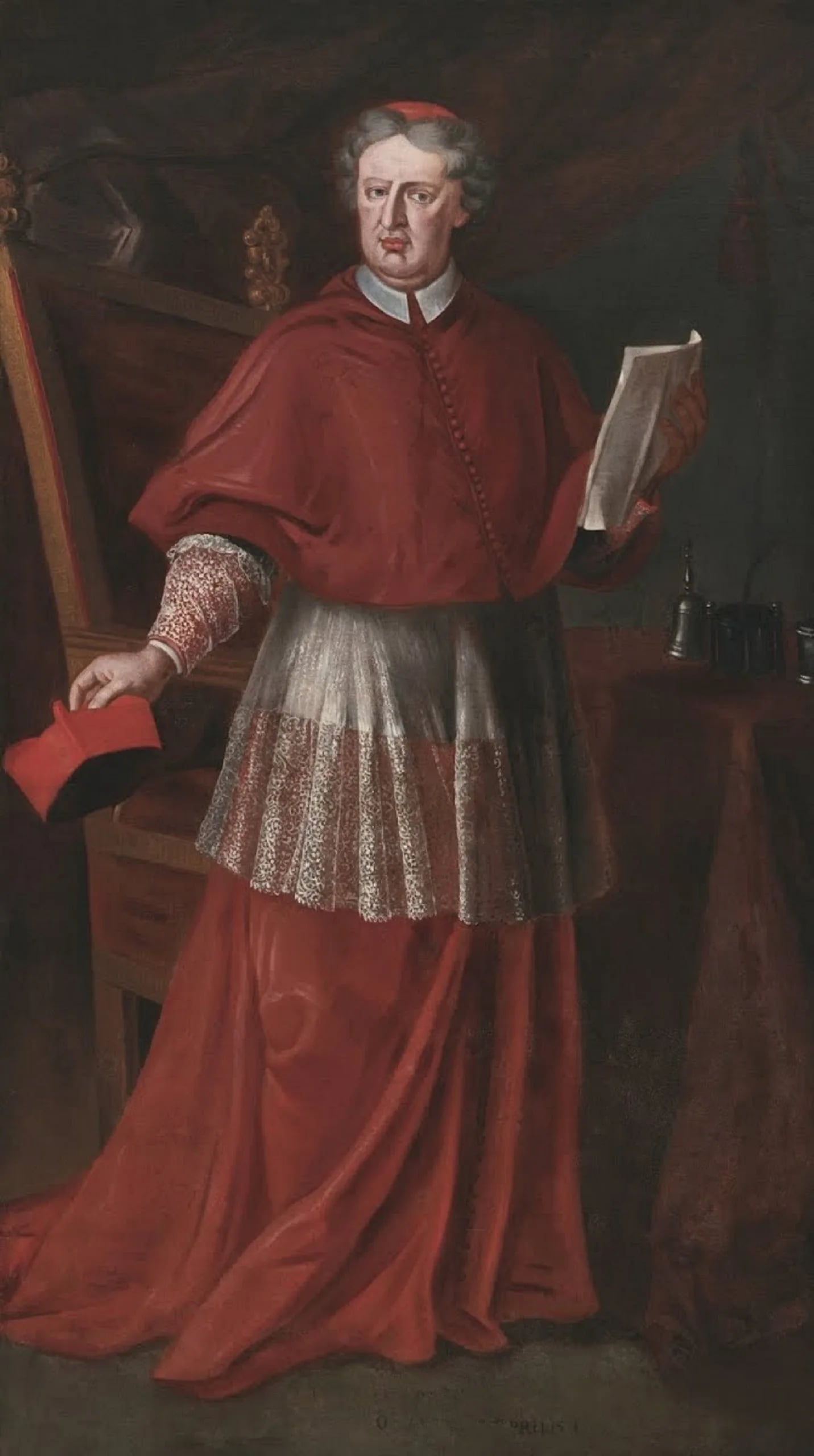 Porträt von Giuseppe Archinto (1651–1712) – Gedenkseite