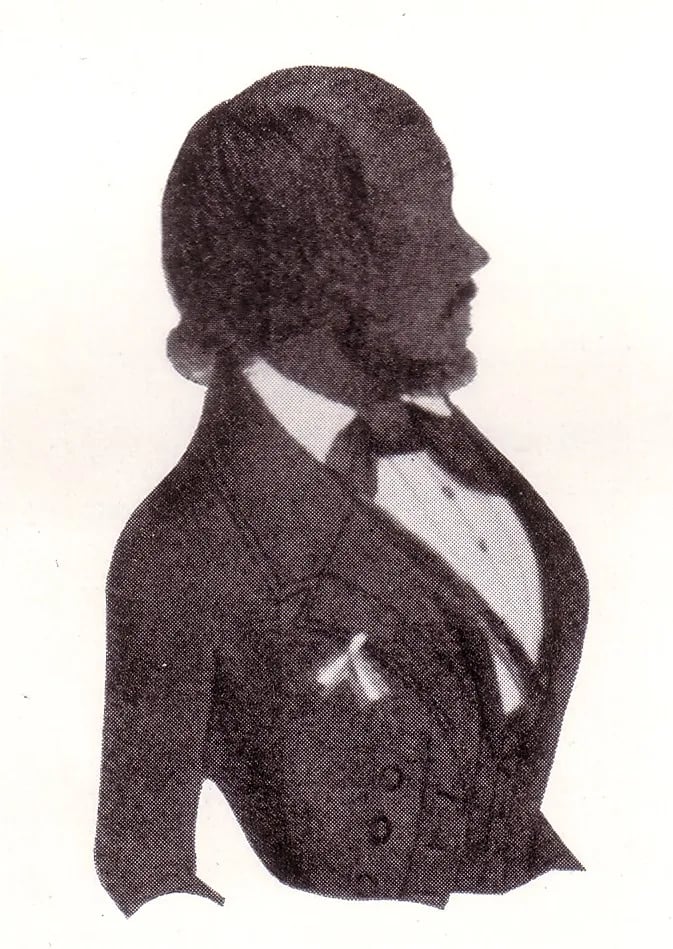 Portrait of Heinrich Stüber (1819–1887) – memorial page