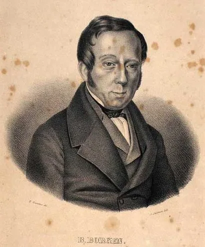 Porträt von Bonaparte Borgen (1798–1884) – Gedenkseite