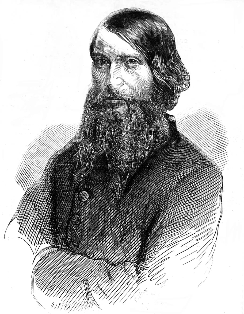 Porträt von Thaddeus Hyatt (1816–1901) – Gedenkseite