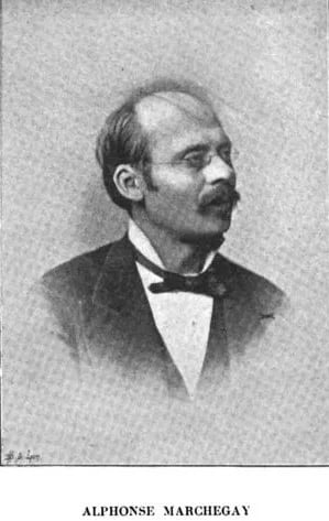 Porträt von Alphonse Marchegay (1840–1895) – Gedenkseite