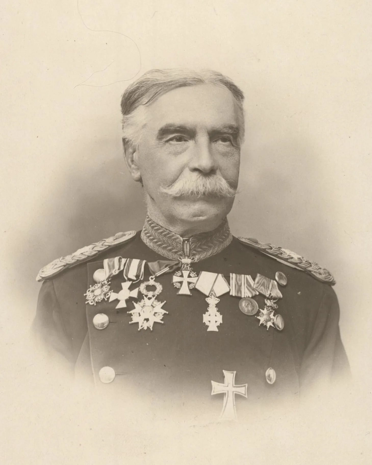 Porträt von Carl Anton Sciawitzky Dalberg (1835–1925) – Gedenkseite