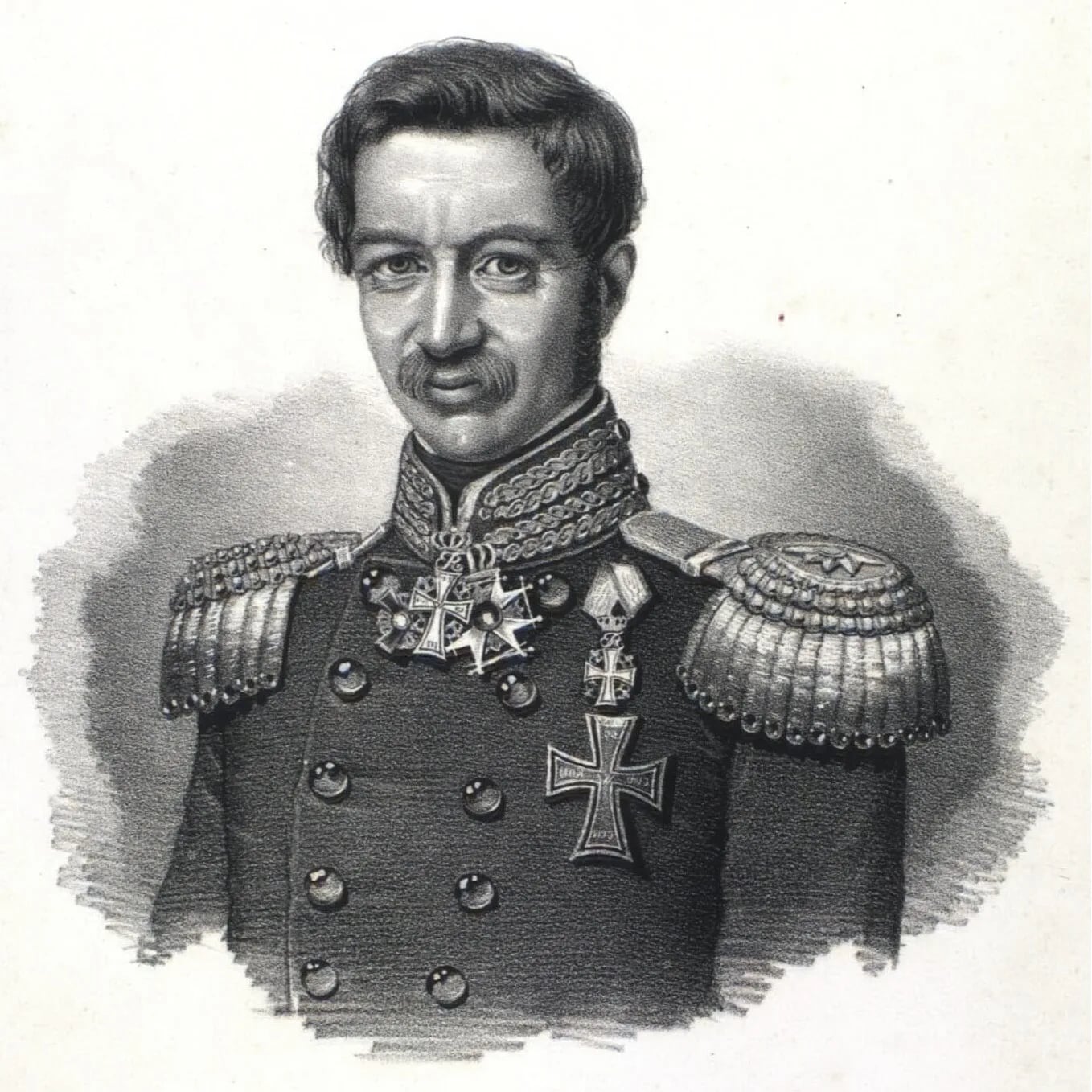 Portrait of Carl Julius Flensborg (1804–1852) – memorial page