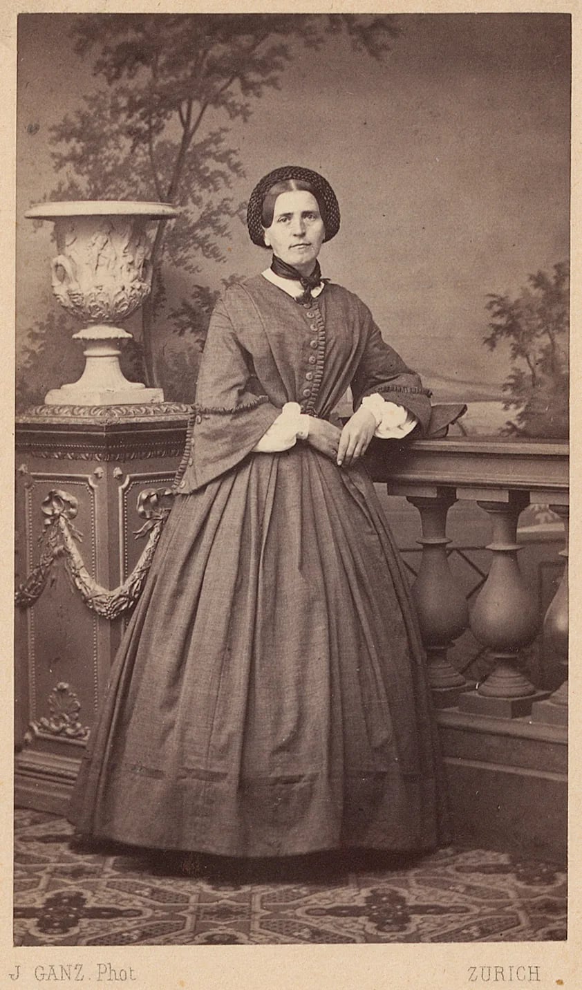 Porträt von Johanna Spyri (1827–1901) – Gedenkseite
