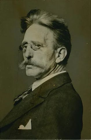 Porträt von Carl Vilhelm Petersen (1868–1938) – Gedenkseite