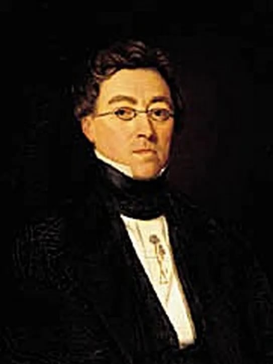 Porträt von Carl Vilhelm Lange (1801–1869) – Gedenkseite