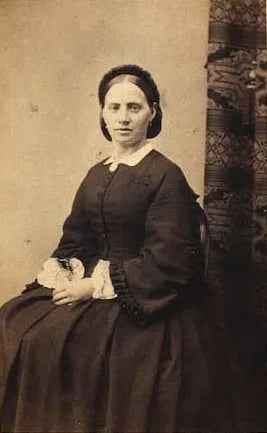 Porträt von Caroline Hammer (1832–1915) – Gedenkseite