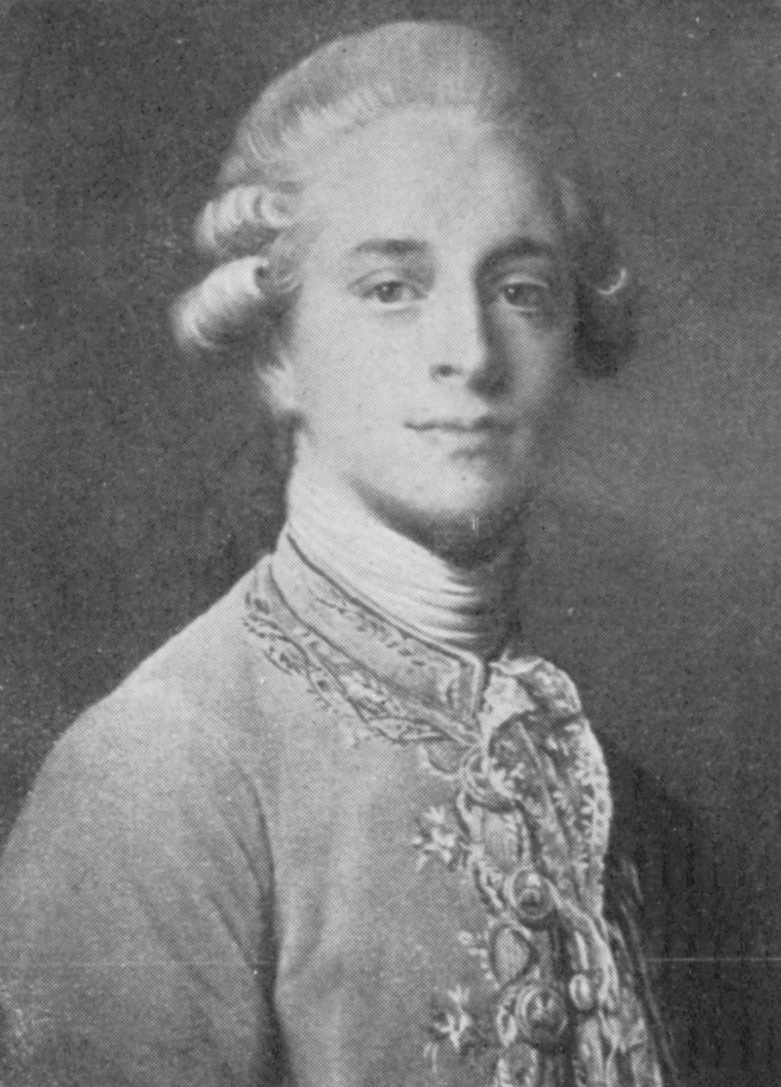 Porträt von Cay Friedrich von Reventlow (1753–1834) – Gedenkseite