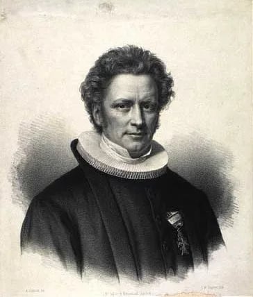 Porträt von Christen Pram Gad (1801–1877) – Gedenkseite