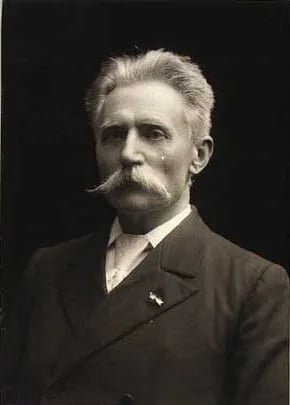 Porträt von Christian Lehmann Pagh (1841–1912) – Gedenkseite