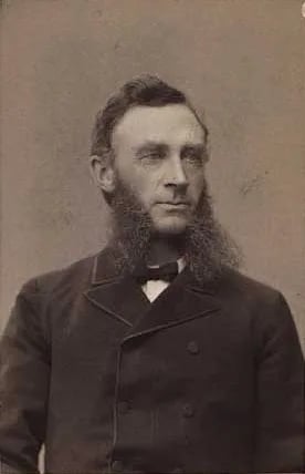 Portrait of Christian Lüttichau (1832–1915) – memorial page