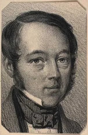 Portrait of Christian Magdalus Jespersen (1809–1873) – memorial page