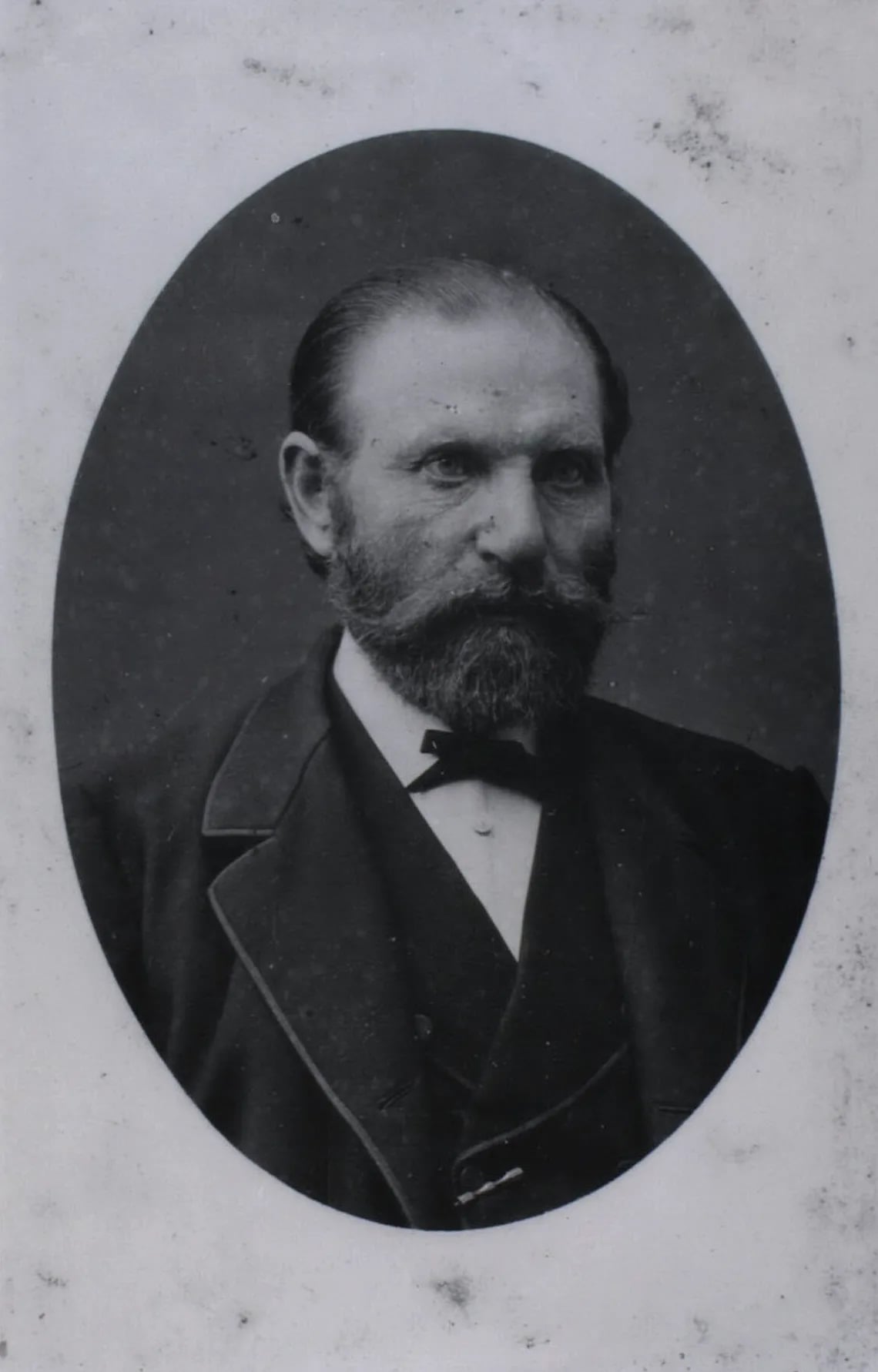 Porträt von Christian Møller (1834–1907) – Gedenkseite