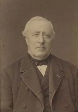 Porträt von Christian Rasmussen (1815–1894) – Gedenkseite
