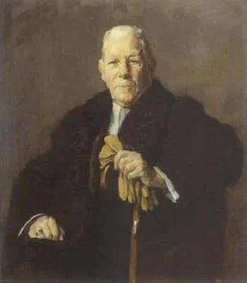 Porträt von Christian Schmiegelow (1859–1949) – Gedenkseite