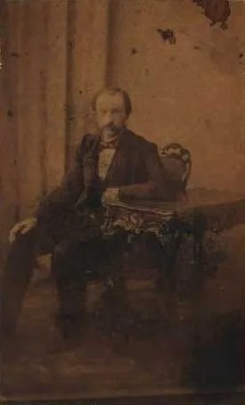 Portrait of Christian Ulrik Adolph Plesner (1826–1882) – memorial page