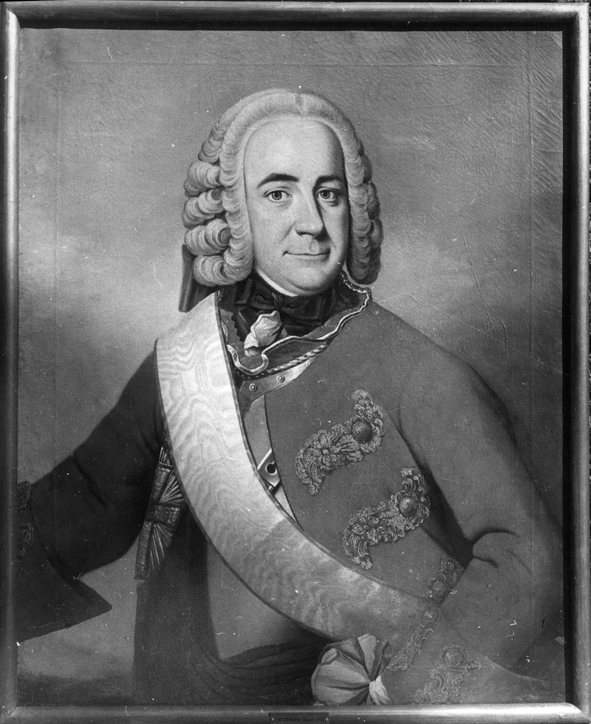Portrait of Christopher Frederik Ingenhaeff (1703–1781) – memorial page