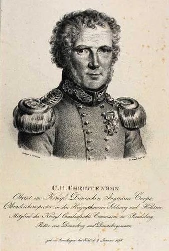 Porträt von Claus Christensen (1768–1841) – Gedenkseite