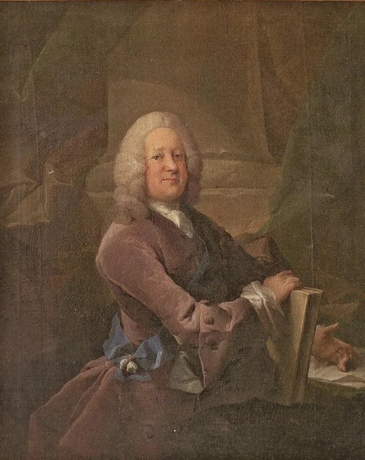 Portrait of Claus von Reventlow (1693–1758) – memorial page