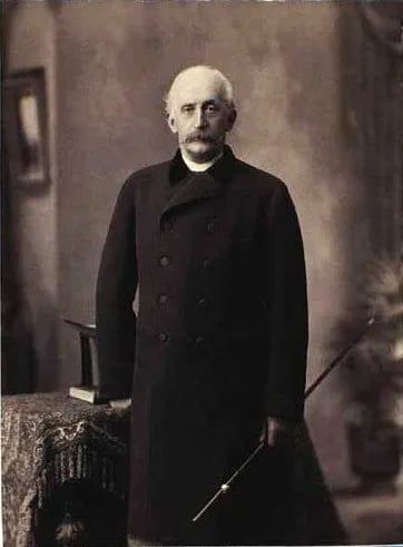 Porträt von Edvard Fallesen (1817–1894) – Gedenkseite
