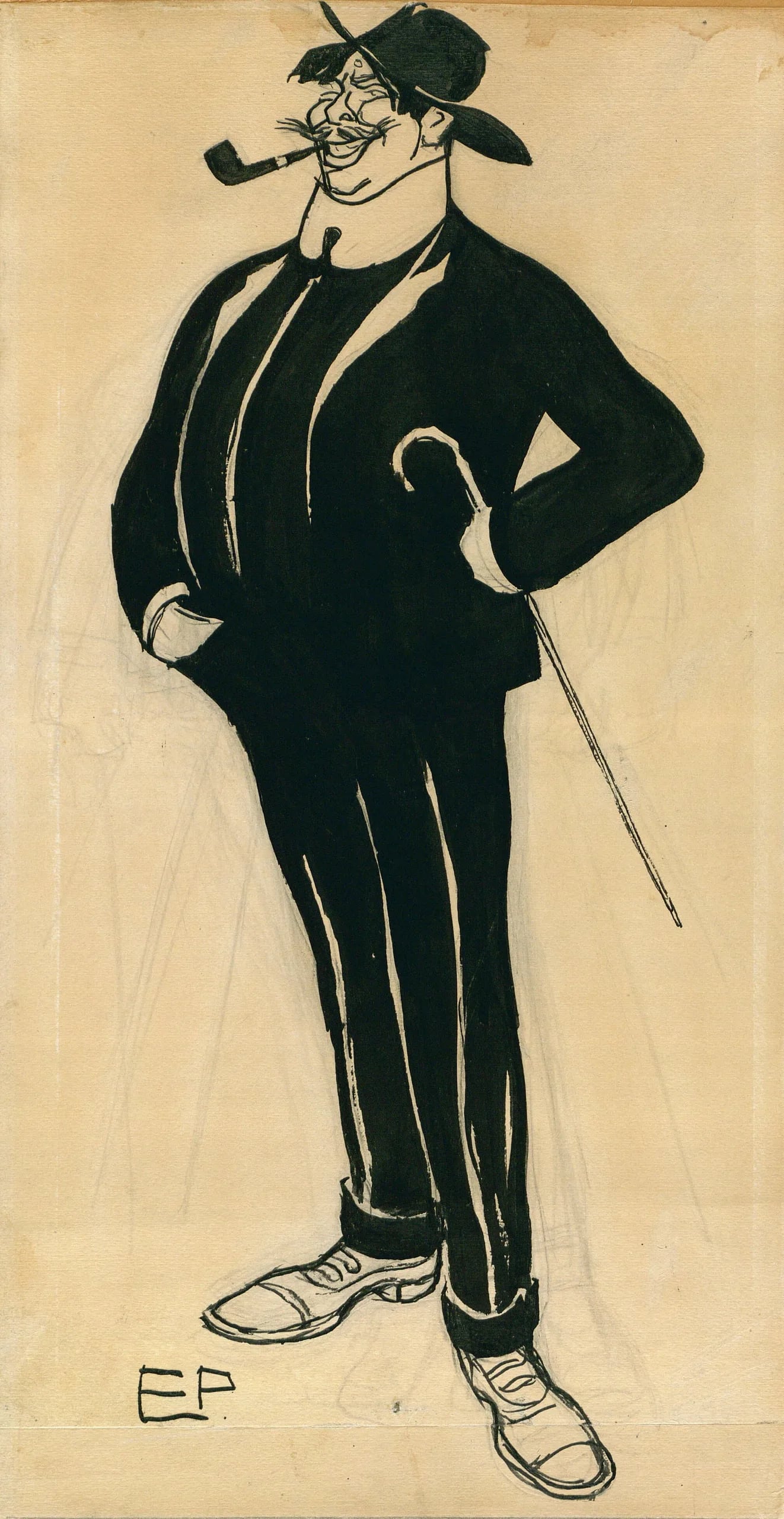 Portrait of Eigil Petersen (1875–1917) – memorial page