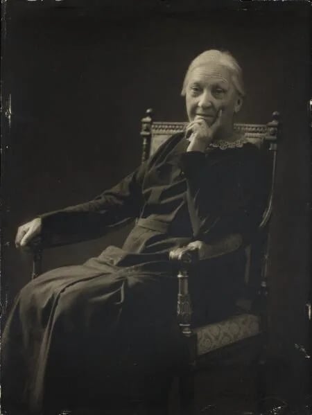 Porträt von Elise Konstantin-Hansen (1858–1946) – Gedenkseite