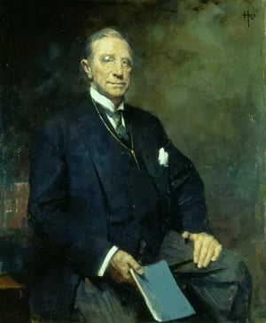 Portrait of Emil Holm (1867–1950) – memorial page