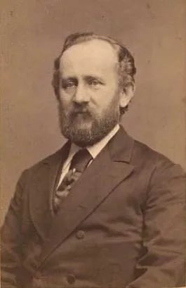 Portrait of Erhard Kogsbølle (1833–1906) – memorial page