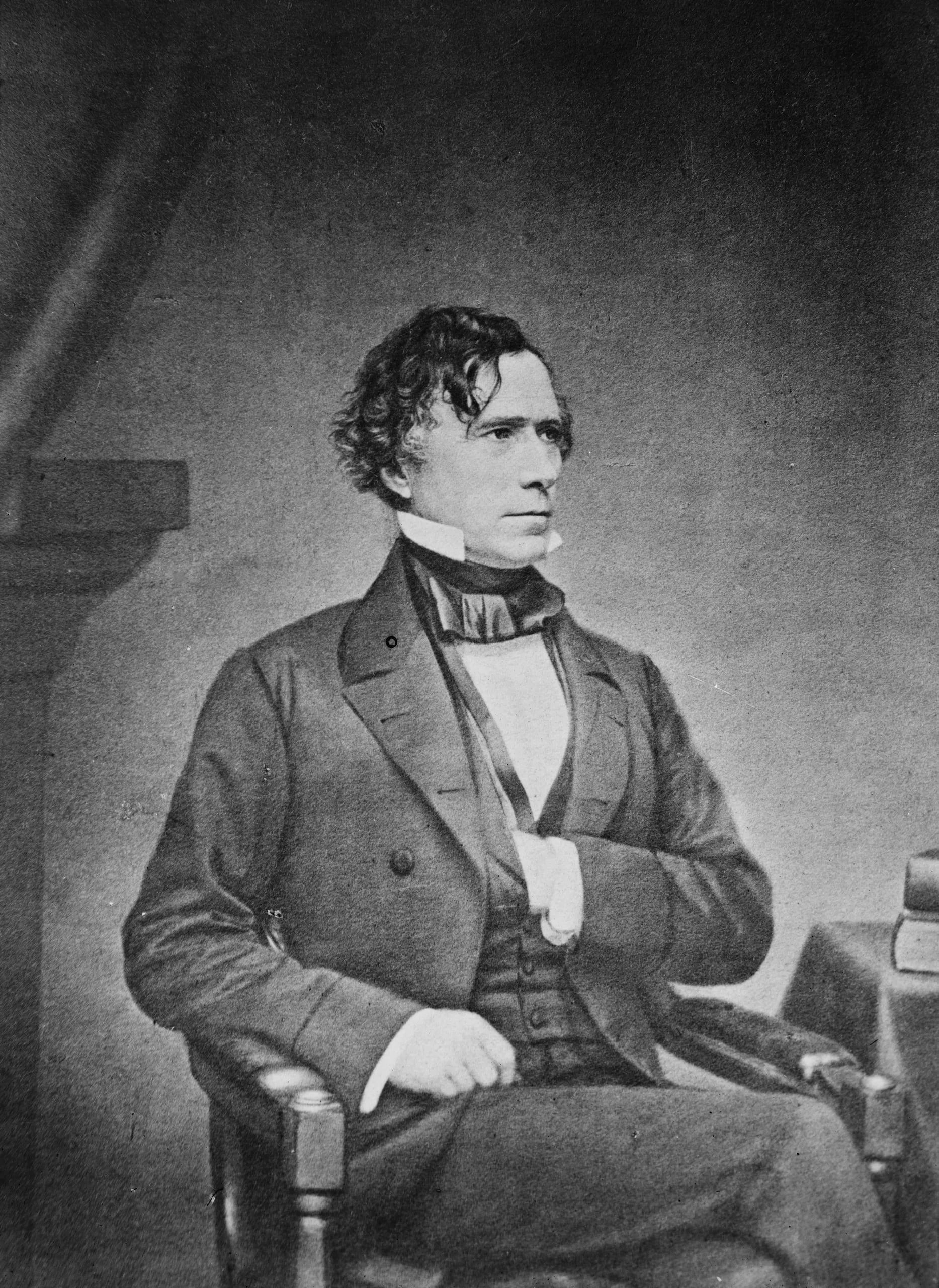 Porträt von Franklin Pierce (1804–1869) – Gedenkseite