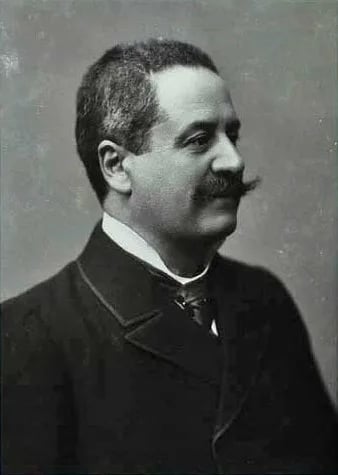 Porträt von Francis Zachariae (1852–1936) – Gedenkseite
