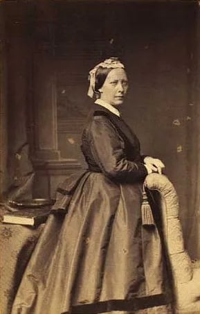 Portrait of Franziska Carlsen (1817–1876) – memorial page