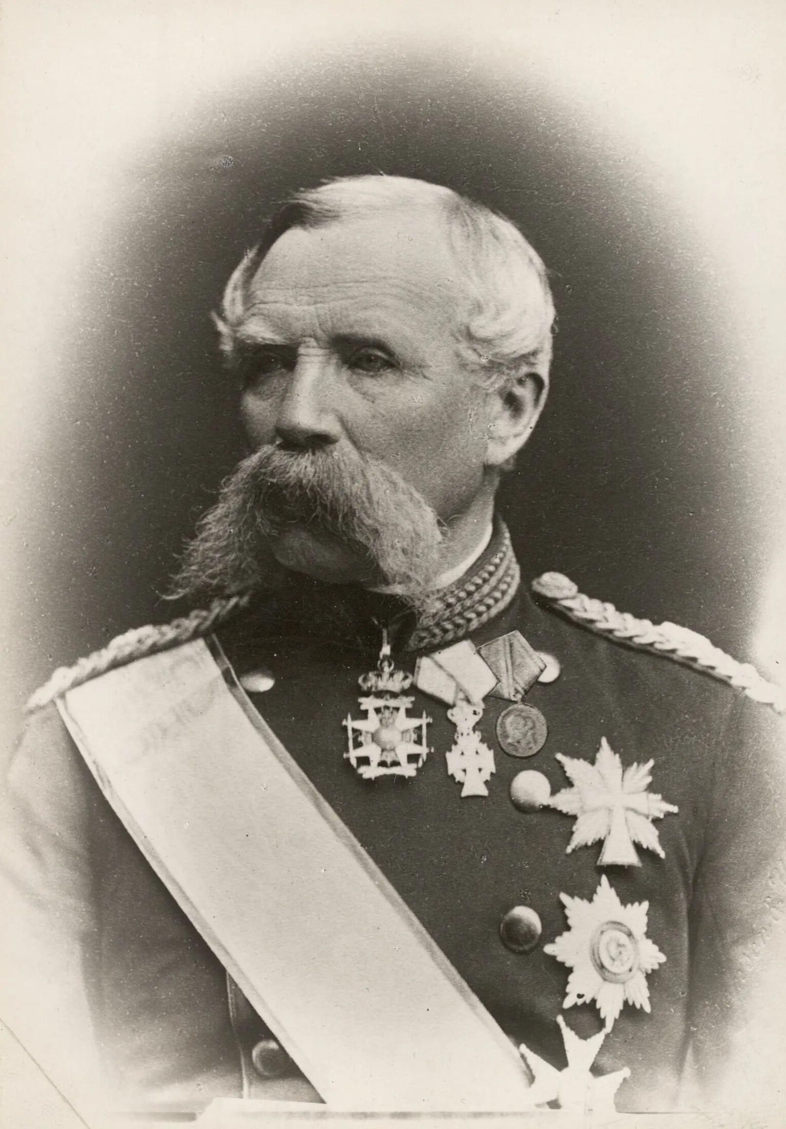 Porträt von Frederik Dreyer (1814–1898) – Gedenkseite