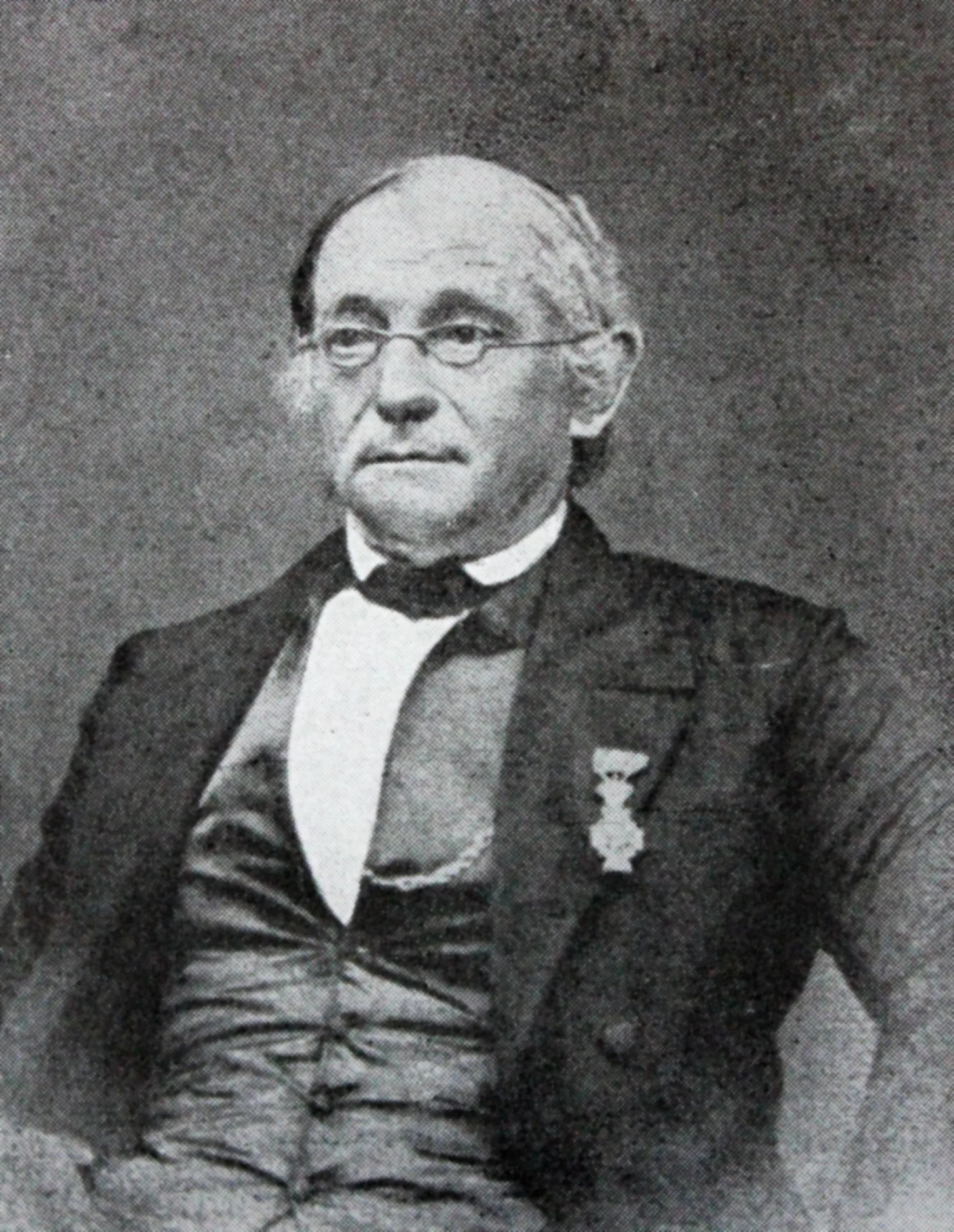 Porträt von Frederik Fischer (1809–1871) – Gedenkseite