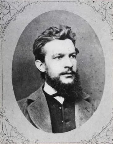 Porträt von Frederik Nygaard (1845–1897) – Gedenkseite
